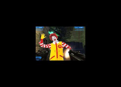Ronald McDonald owned by Master Chief