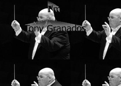 Tony Granados conducts the band