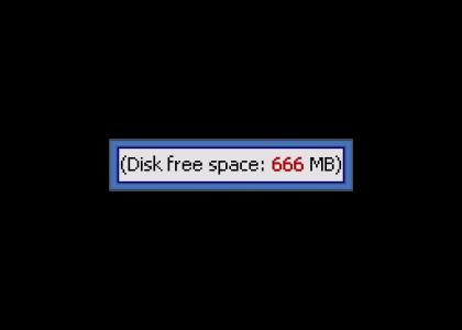 Low Disk Space = The Beast