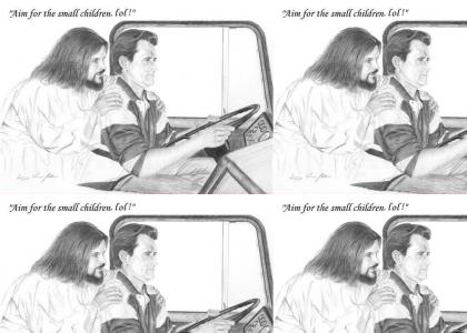 Jesus helps you at driving (now with lol)