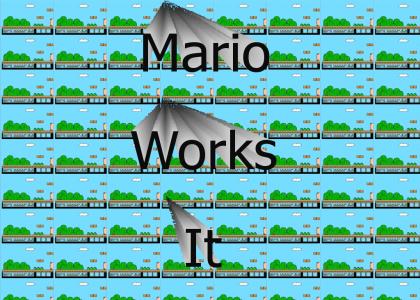 Mario works it!