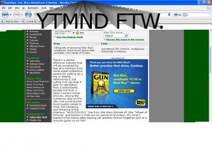 YTMND ON GAMESPY