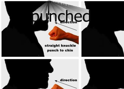 punch to face