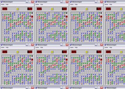 You fail at minesweeper