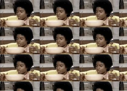 Michael Jackson loves cereal!