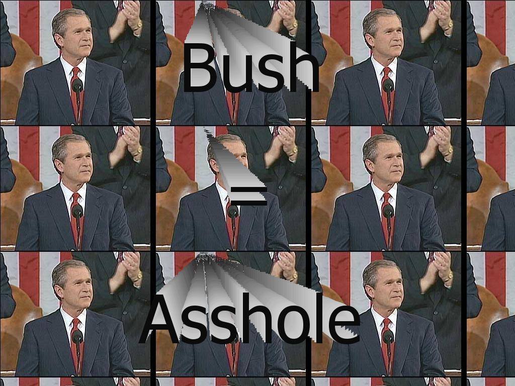 bushasshole