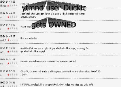 Duckie gets owned