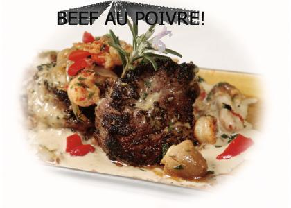 Beef Au Poivre