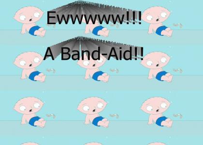 Ewwww!!  A band-aid!