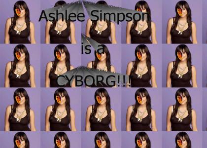 ashlee simpson is a robot