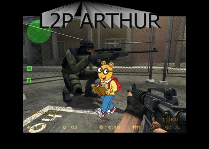 Learn to play, Arthur!