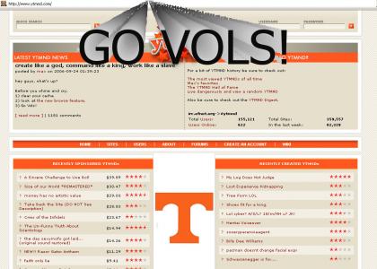 New Site Design Chants 'Rocky Top'