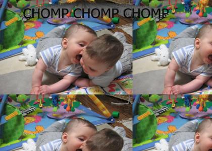 CHOMPTMND: BABY CHOMPING BABY
