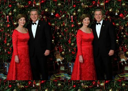 Christmas with George W Bush