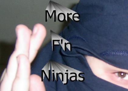 Ninjas have one weakness...