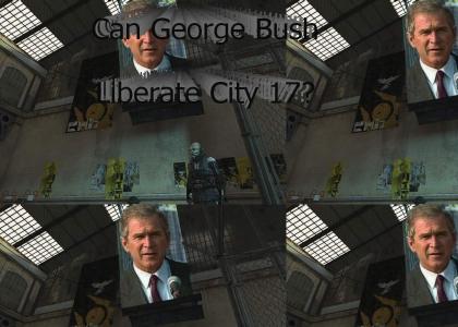 George Bush will liberate City 17 (Image by SPNirology)