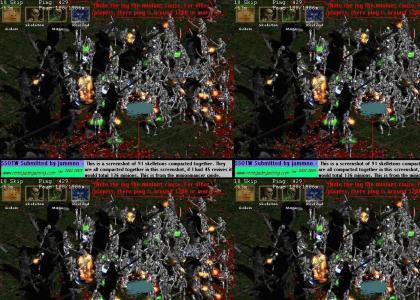 Diablo II. 120 summons.