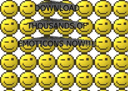 DOWNLOAD 1000s OF EMOTICONS