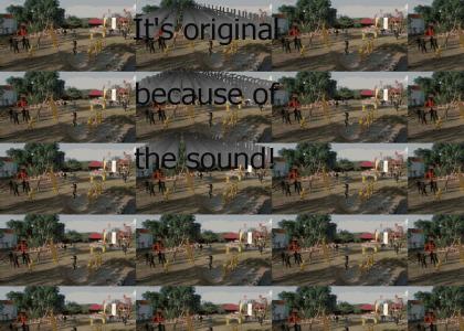 its original because of the sound!
