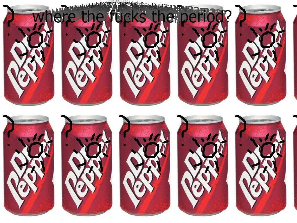 noperioddrpepper