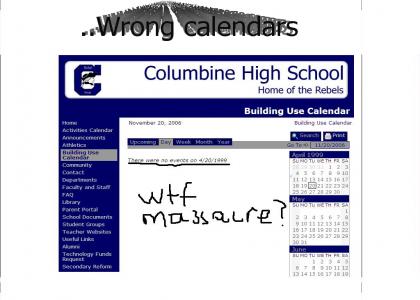 Columbine had ONE weakness