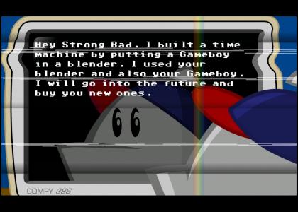 Strong Bad's Gameboy is not Warranteed
