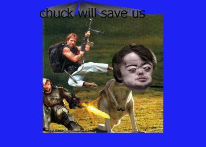 chuck norris will save the day