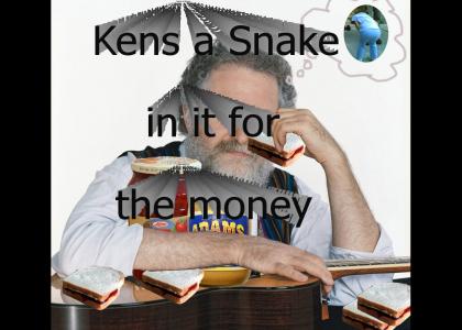 Ken Whiteley is a snake
