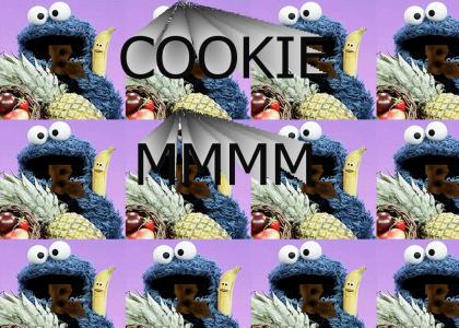 Cookie Monster Eats a Louisiana Cookie!