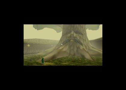 The Deku Tree....stares into link's soul