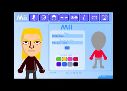 Mullet Man Mii