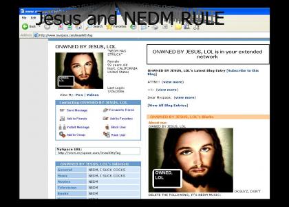 Owned by NEDM and Jesus