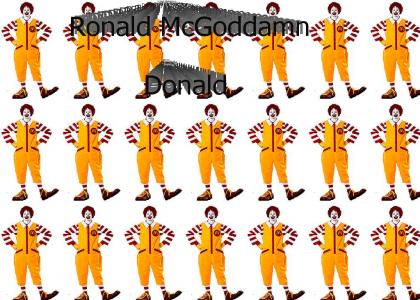 Ronald McGoddamn Donald