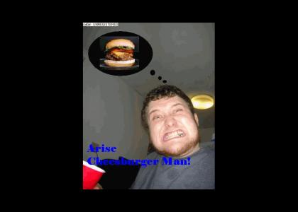 His Lovely Cheesburger
