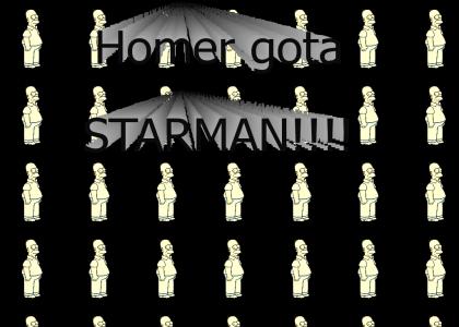 Homer Gets a starman