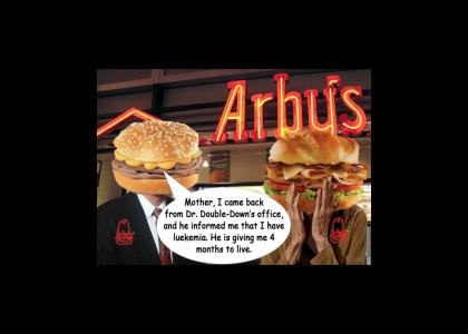 Arby's Melt Informs His Mother of His Illness