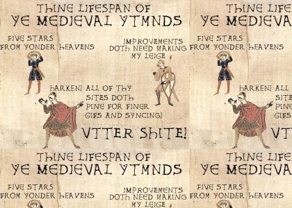 Lifespan of Medieval YTMNDs
