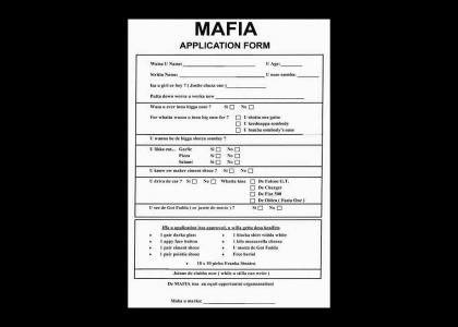 Do you have what it takes to join the Mafia?