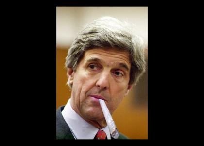 Kerry Smokes Weed