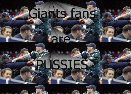 Eagles fans own Giants fans