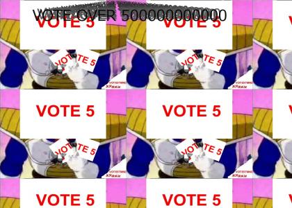 VOTE5TMND: It's over (Vote) 5000!