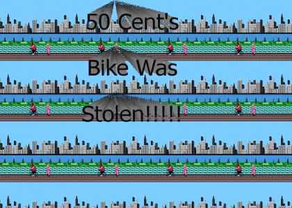 50 Cents Bike Was Stolen