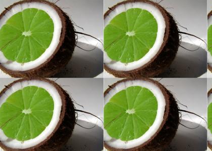 Lime in the coconut