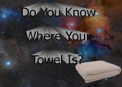 May 25th is Towel Day! Where's Yours?
