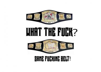 Edge's Spinner Belt And Cena's Spinner Belt?