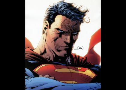 Superman Stares Into Your Soul