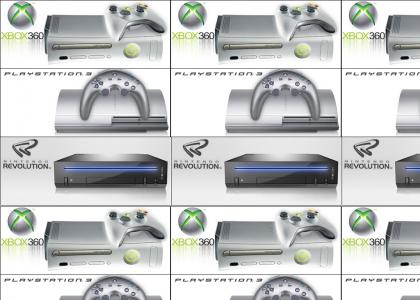 Xbox 360, PlayStation3, and Nintendo Revolution