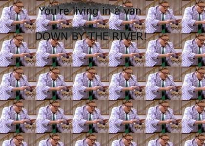Living in a van down by the river!