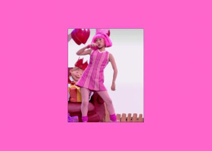 Lazy Town buttsniffing :)