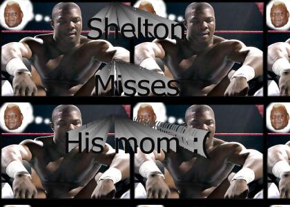 Shelton mourns over his mom being raped